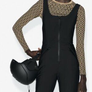 Zara Womens Ski Suit, Black, Small, Worn only once